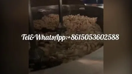 Macchina per friggere in batch Fliter con miscelazione e scarico automatici