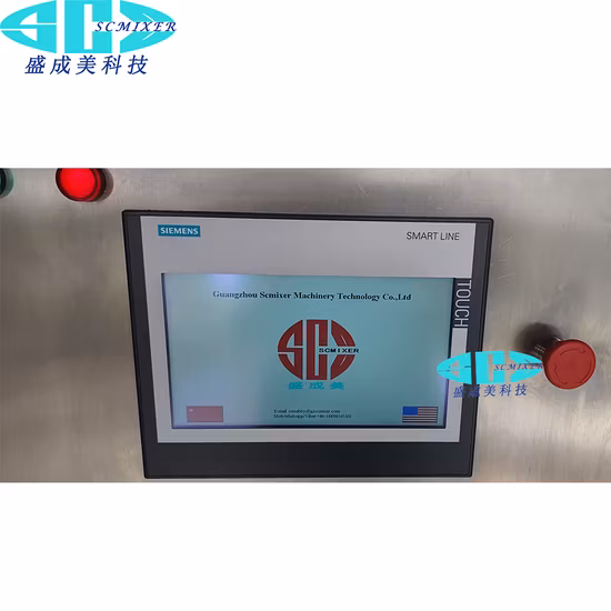 Linea di produzione automatica di vernici liquide che realizza macchine per serbatoi miscelatori emulsionanti omogeneizzatori sotto vuoto