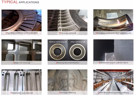 Cina Macchina per la pulizia dei metalli laser per la rimozione della ruggine del laser da 100 W 200 W 500 W