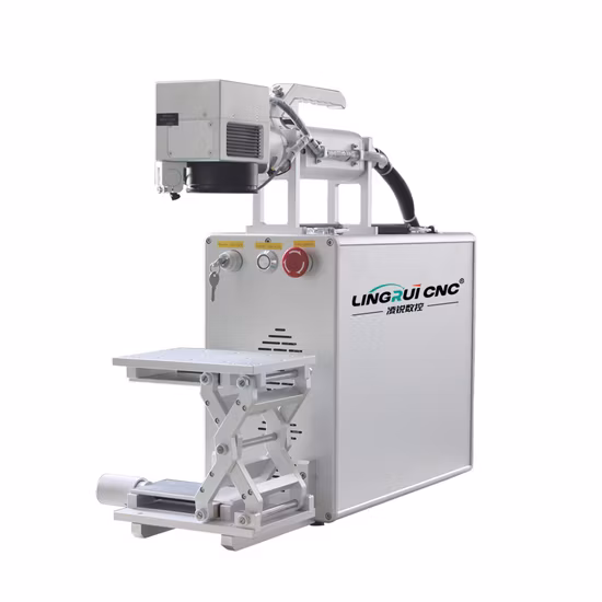 Macchina per marcatura laser a fibra 20W 30W 50W 60W 100W con sorgente Raycus Max Jpt Mopa